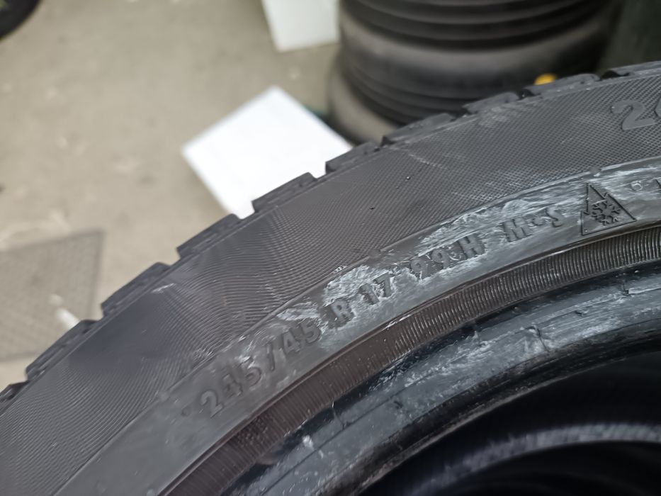 Anvelope MS iarna 245 45 17 continental 2016 5mm