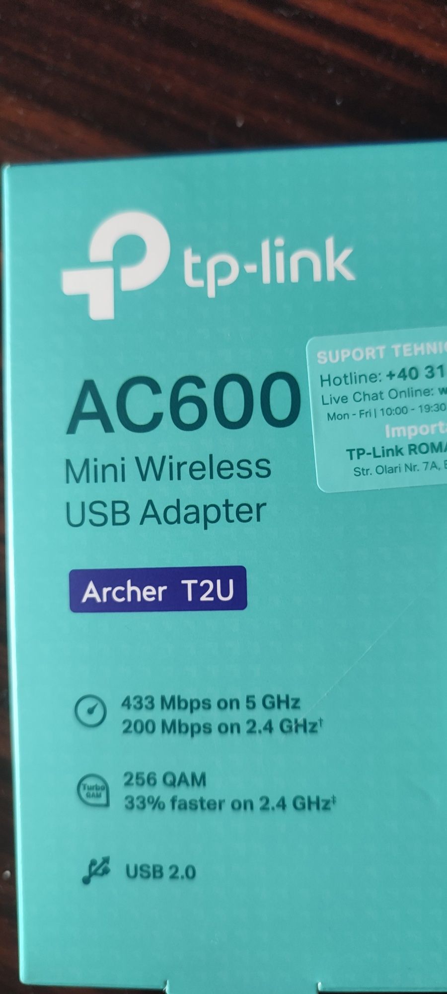 Wireless usb adapter TP-Link AC600 Archer D-link 4g