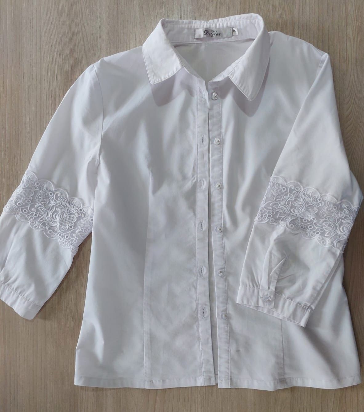 Рубашка блузка школьная Делорас 152см, 158см