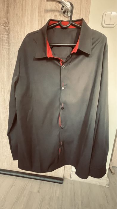 Мъжка риза - черна