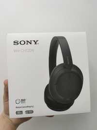 Casti SONY WH-CH720NB, Bluetooth, Over-Ear, Microfon, Sigilate!