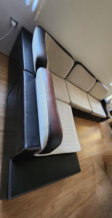 Диван ъглов двулицев