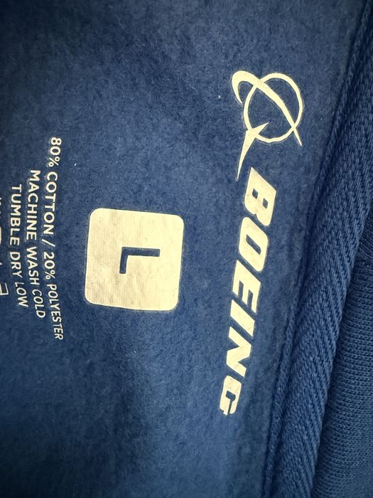 Суичър с цип на Boeing