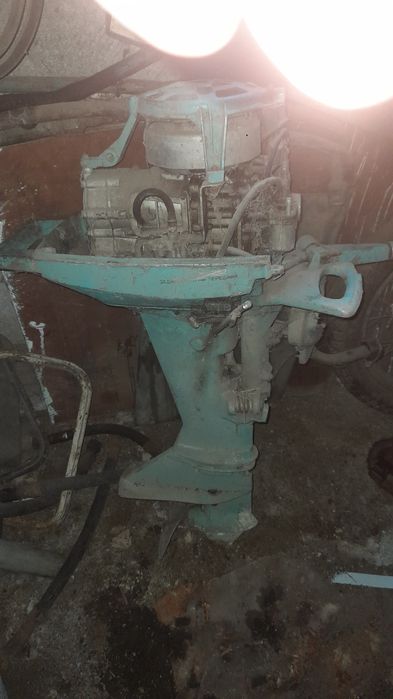 Мотор лодочный в сборе