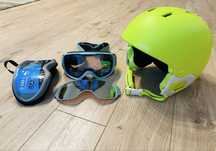 Casca + ochelari ski Wedze, marimea S