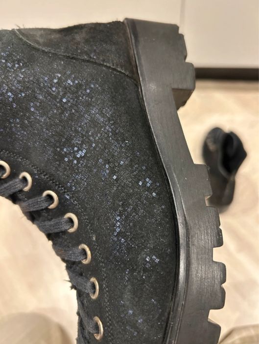 Ghete din piele intoarsa Marelbo marimea 36.5