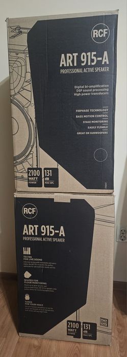 Boxe rcf art 915a insotite de stative negre