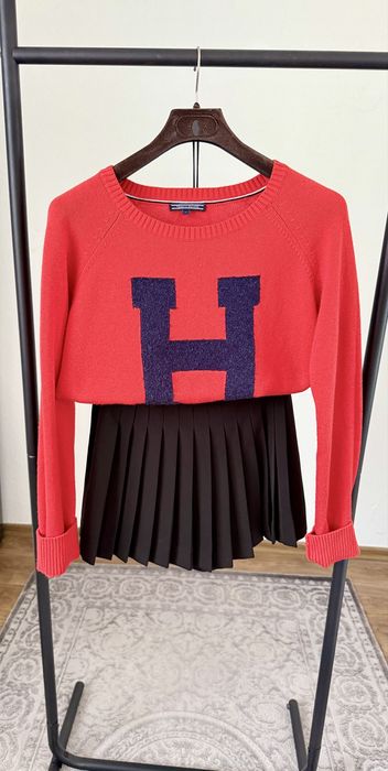 Tommy Hilfiger пуловер с вълна и памук