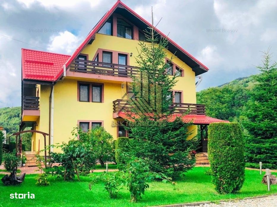 Casa de vanzare Moieciu Bran, langa Castel – Ideal pensiune, comisio