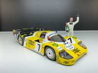 Macheta Porsche 956 1:18 Solido & figurina