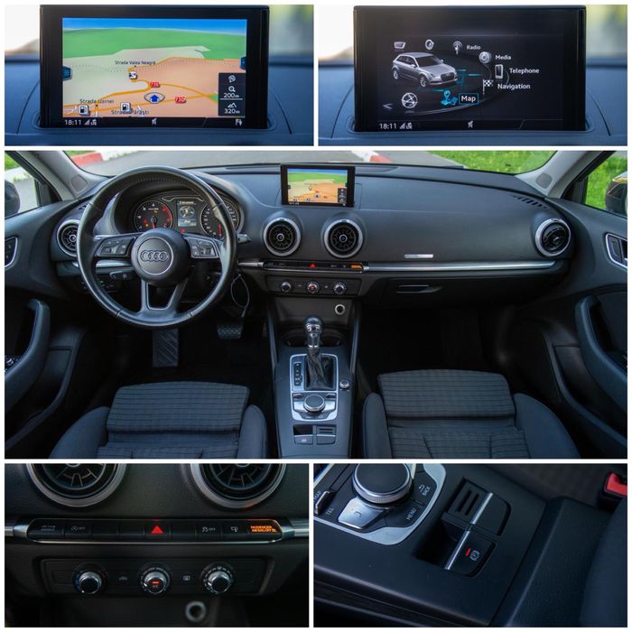 Audi A3 S-line Automat 2017 EURO 6