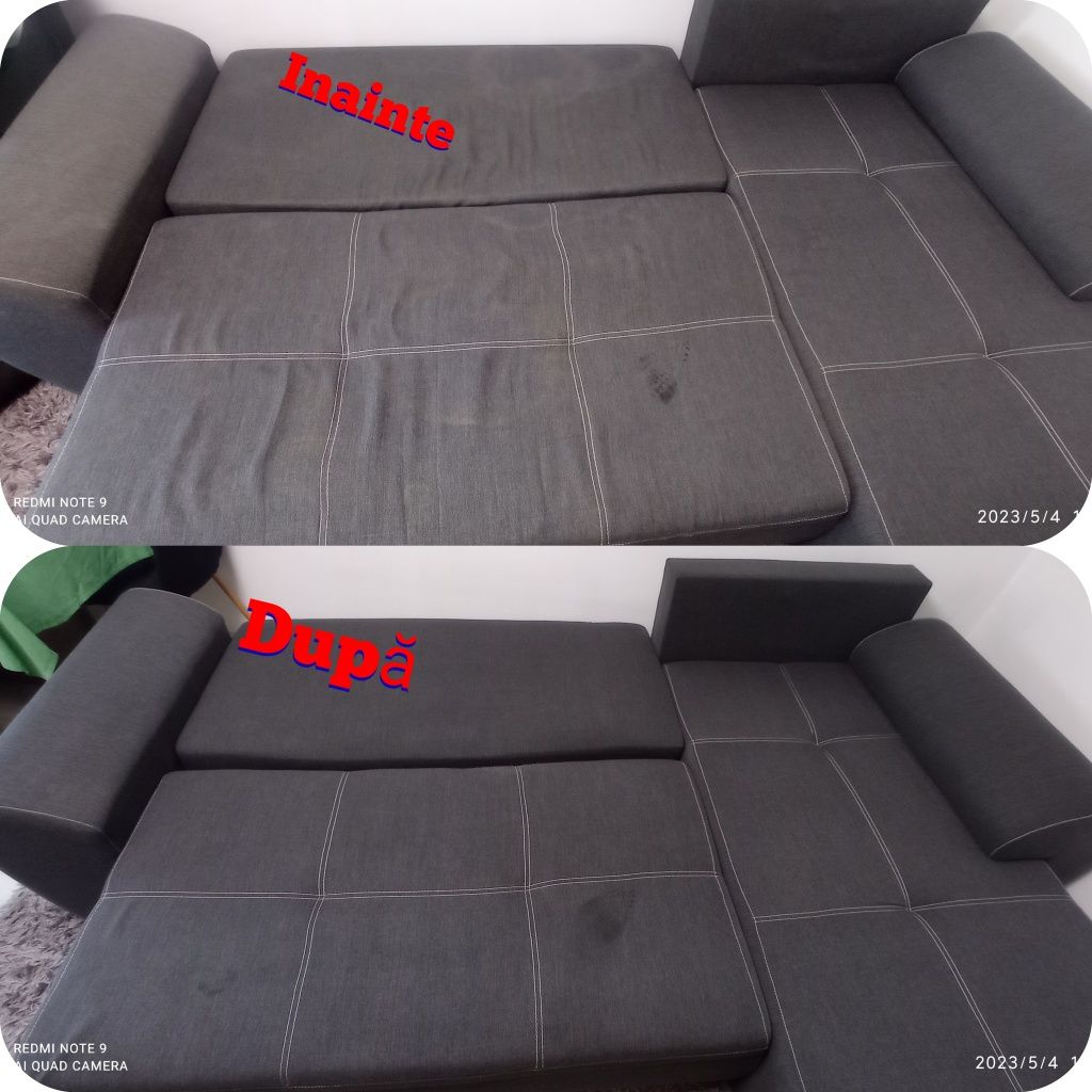 Curatare / Igienizare, canapele , colțare , tapițerii auto