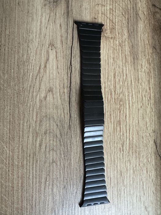 Луксозна стоманена верижка Titanium цвят за Apple Watch