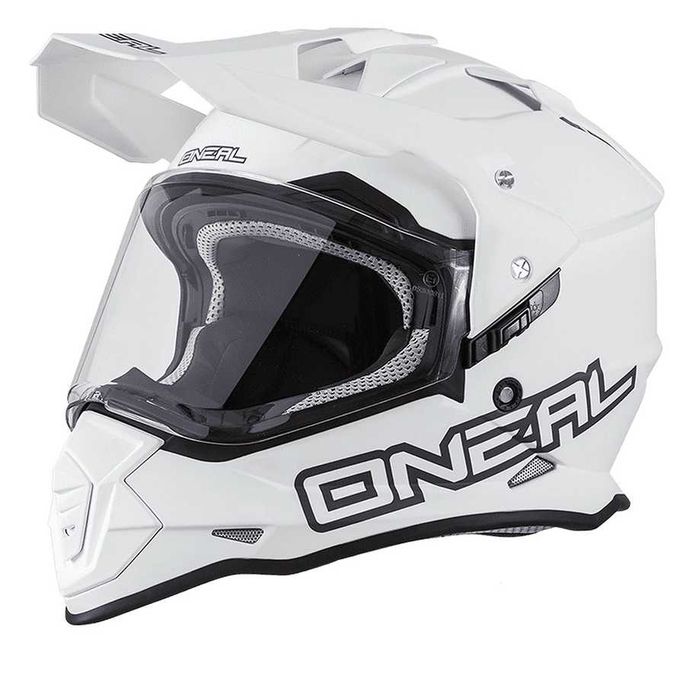 Casca moto Noua adventure Offroad Oneal Sierra Flat V.23 alb