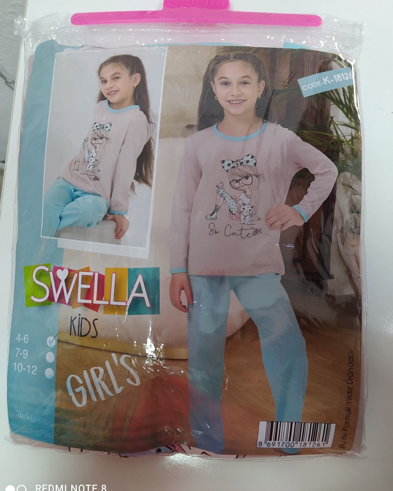 Пижамы на девочку Турция