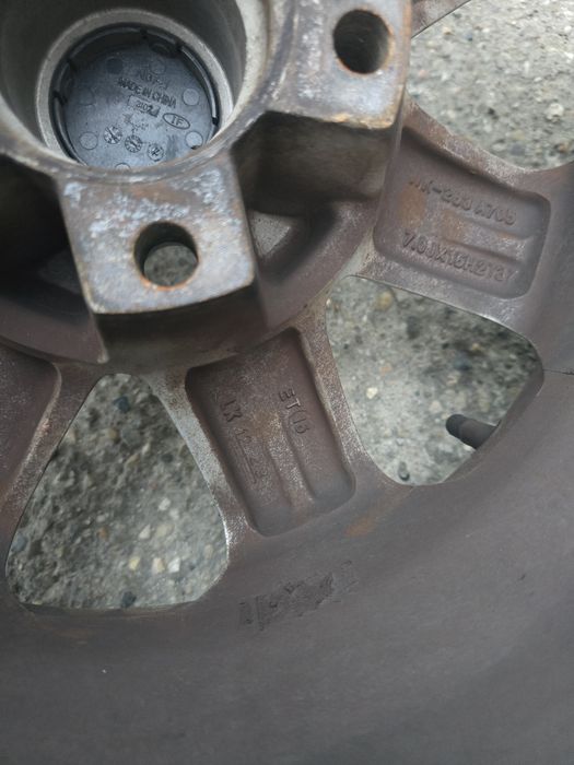 Cauciucuri 205/55/16 cu jante 5x120 bmw/ separat iarna