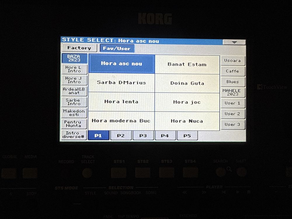 Set korg 2024 bun