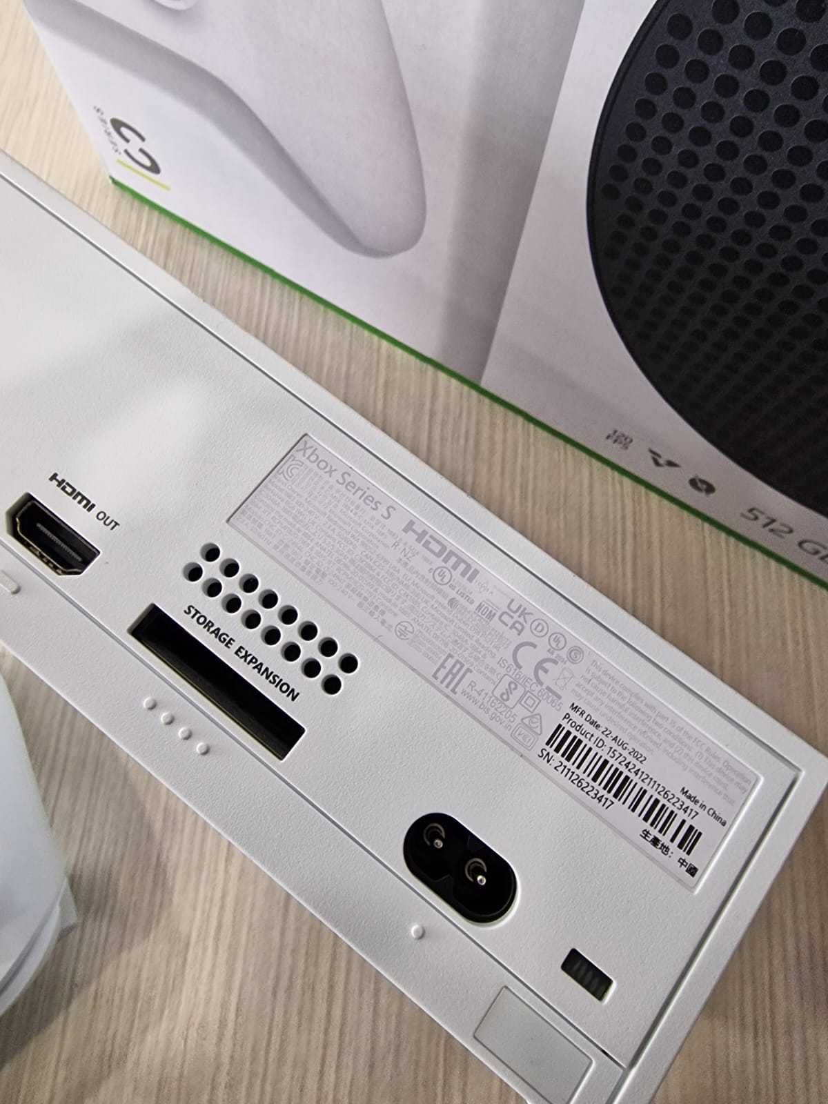 Consolă Xbox Series S, 512GB, impecabila!
