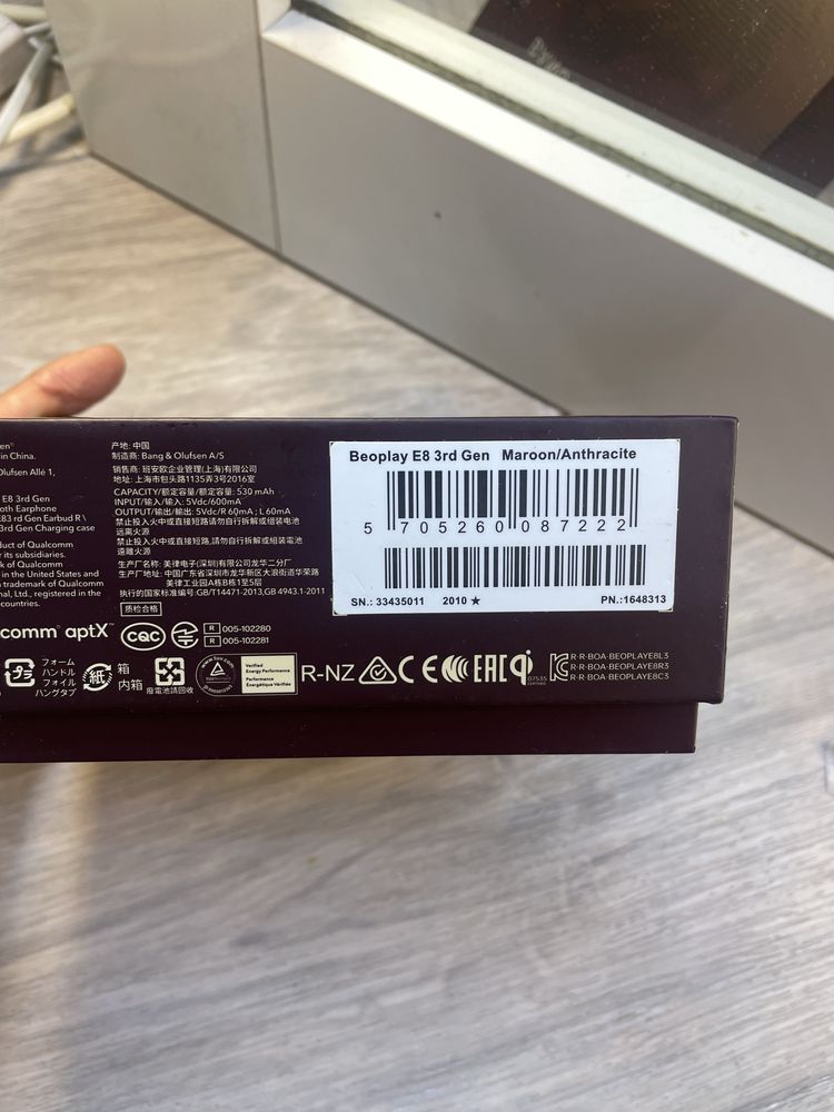 наушники Bang & Olufsen E8 3rd Generation
