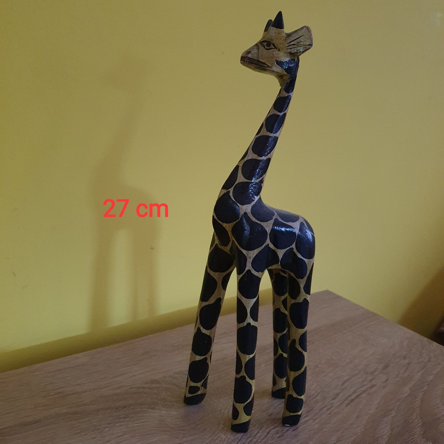 Lot de 5 girafe din lemn