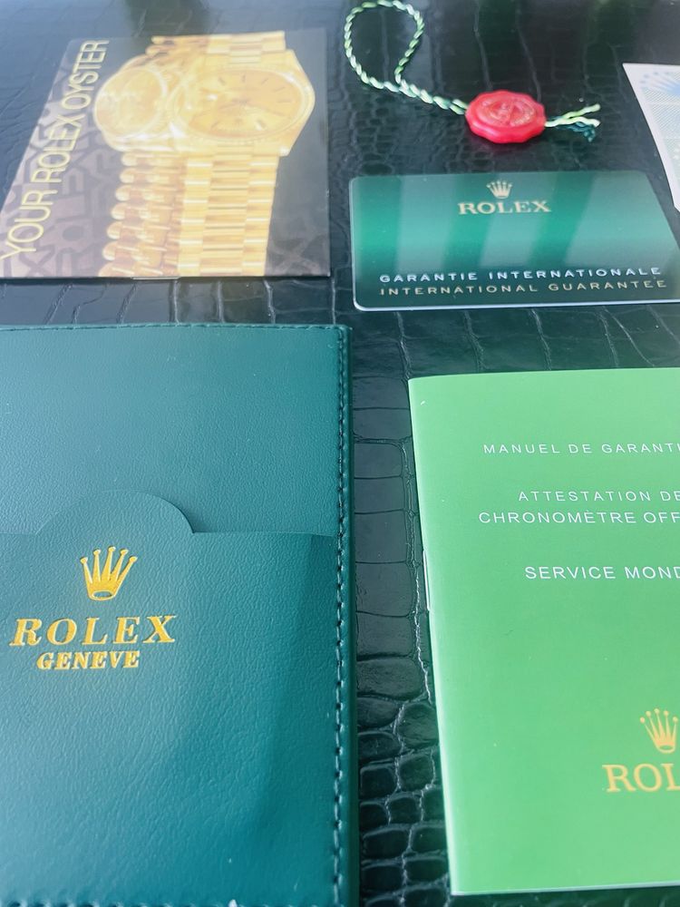 Rolex Certificate +Portofel