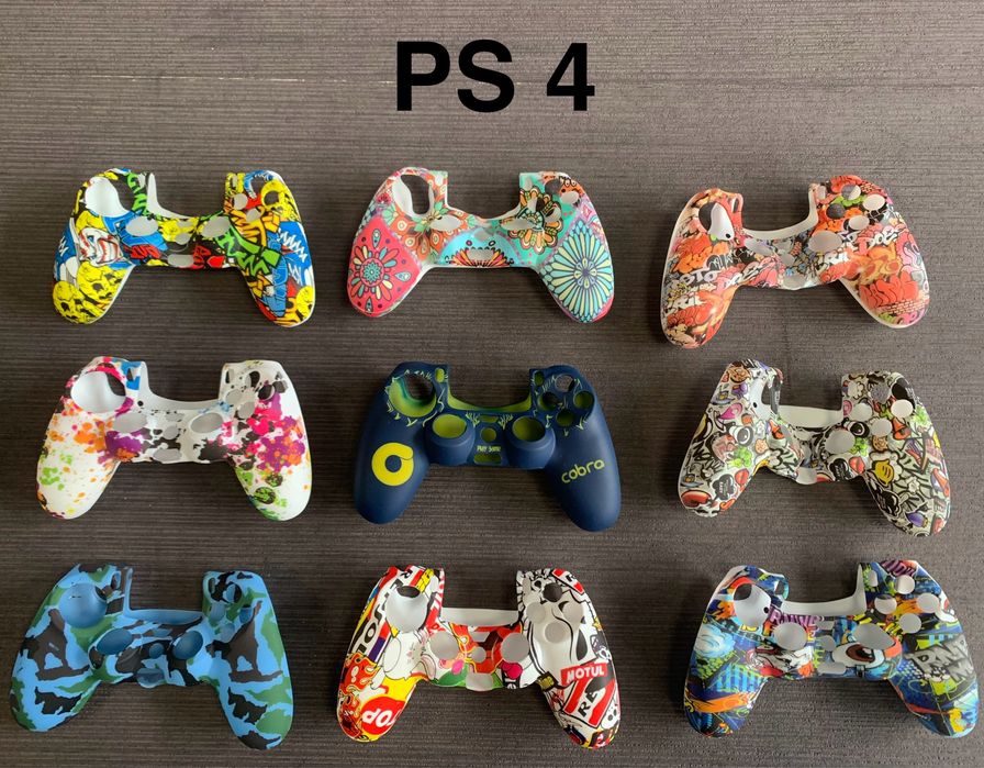 скин, калъф, силиконов протектор за джойстик PS5, PS4