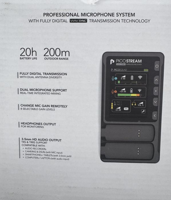 Picogear, picomic 2, lavaliere wireless