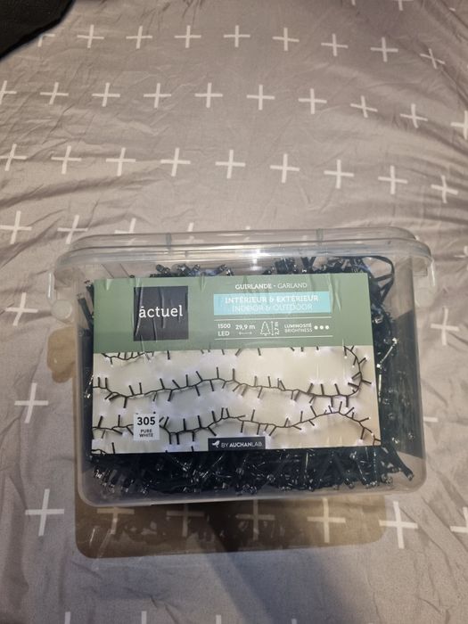 Instalatie brad de Crăciun 1500 leduri