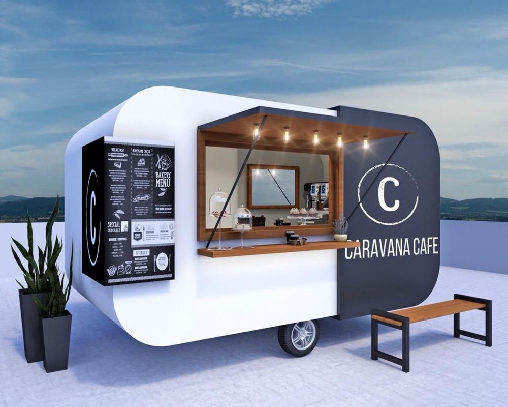 Smart market food truck дом на колесах