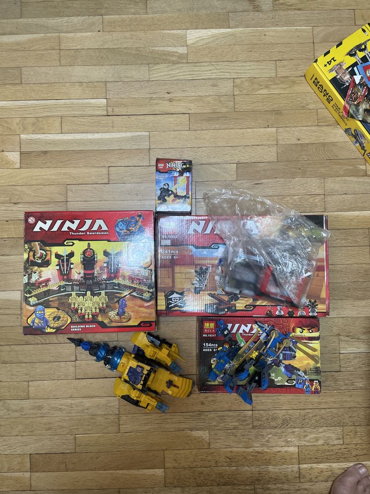 Lego ninjago, batman, minecraft, mindestom, nano bots и nexo knightes