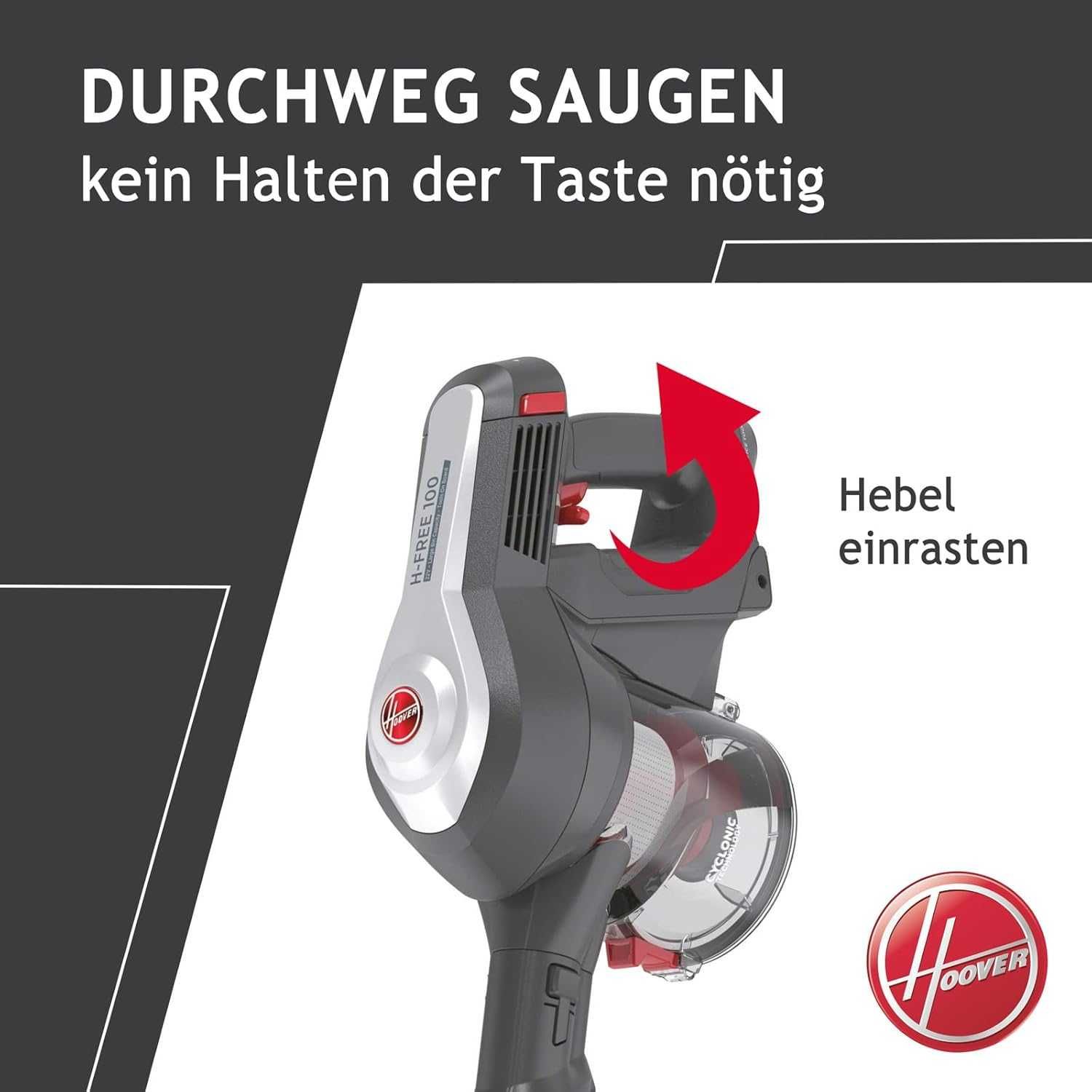 Безкабелна прахосмукачка HOOVER H-FREE 100 PETS, 2 в 1