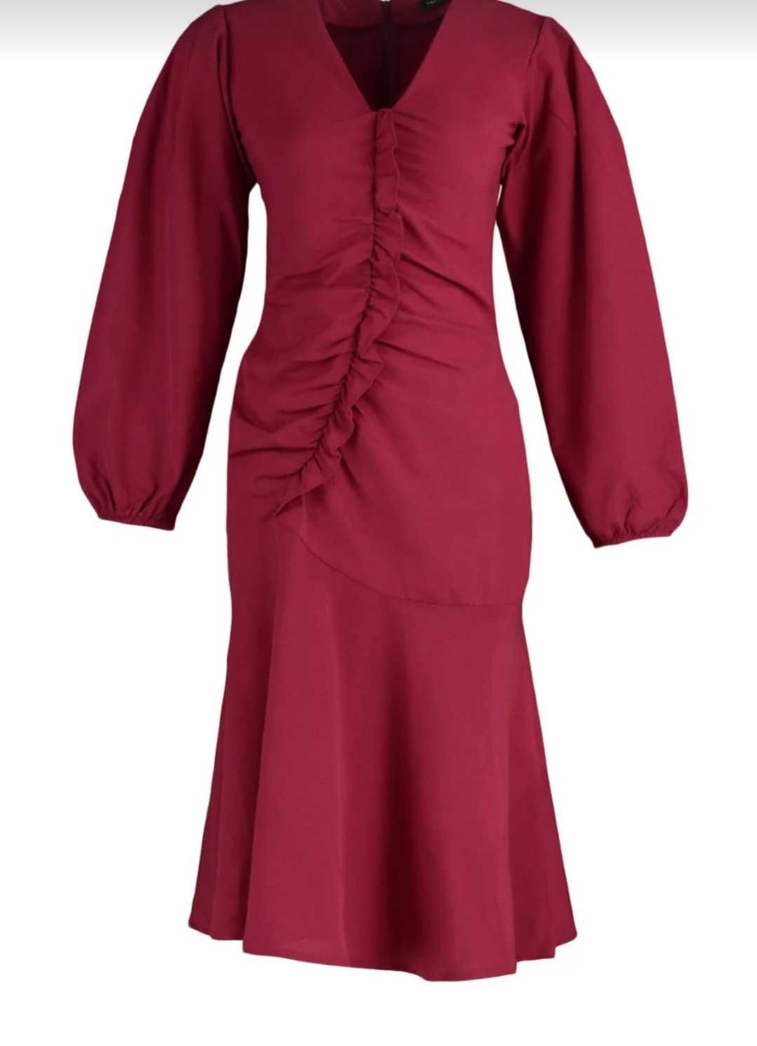 Rochie rosie/bordo