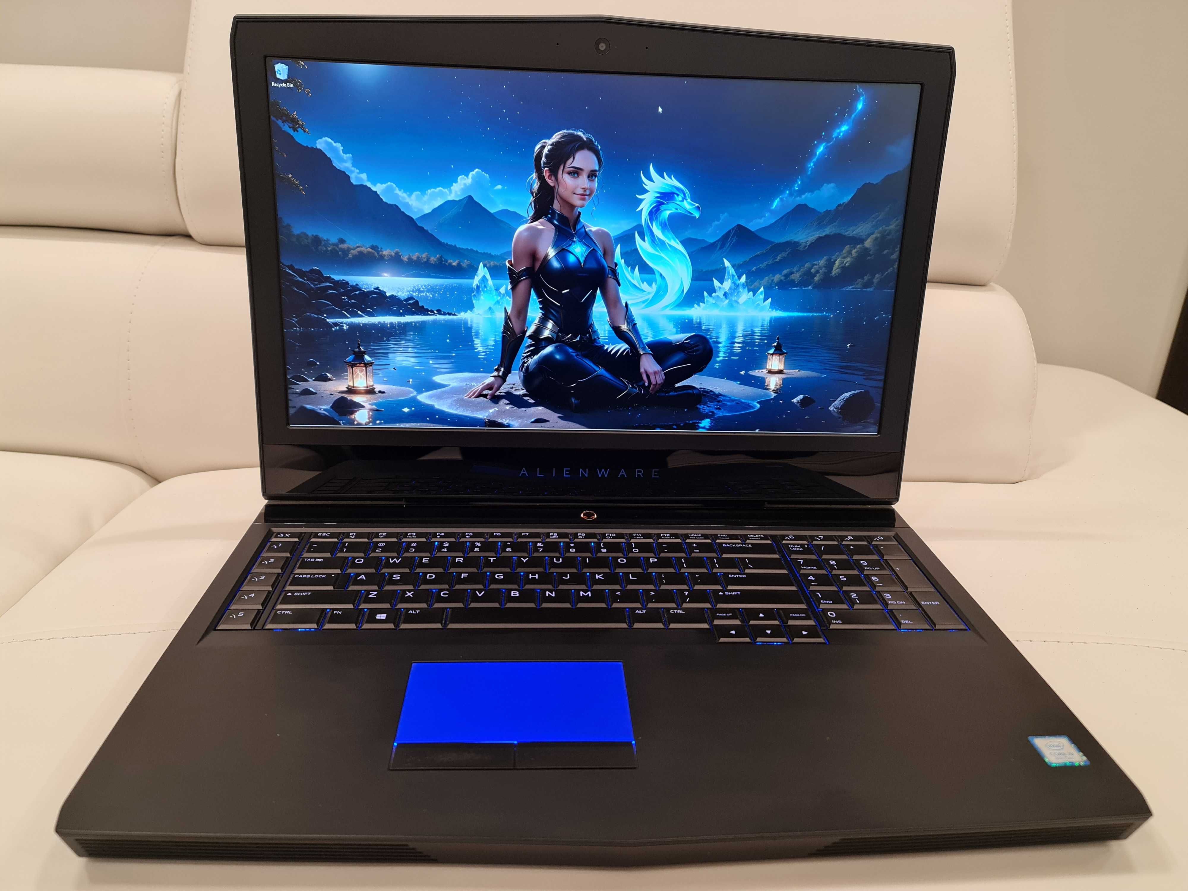 Laptop ALIENWARE ,intel core i7, video 8 GB nvidia GTX, ram 32 gb