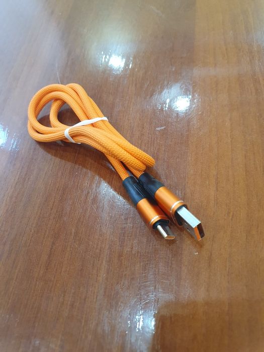 Sifatli orange micro-USB kabel