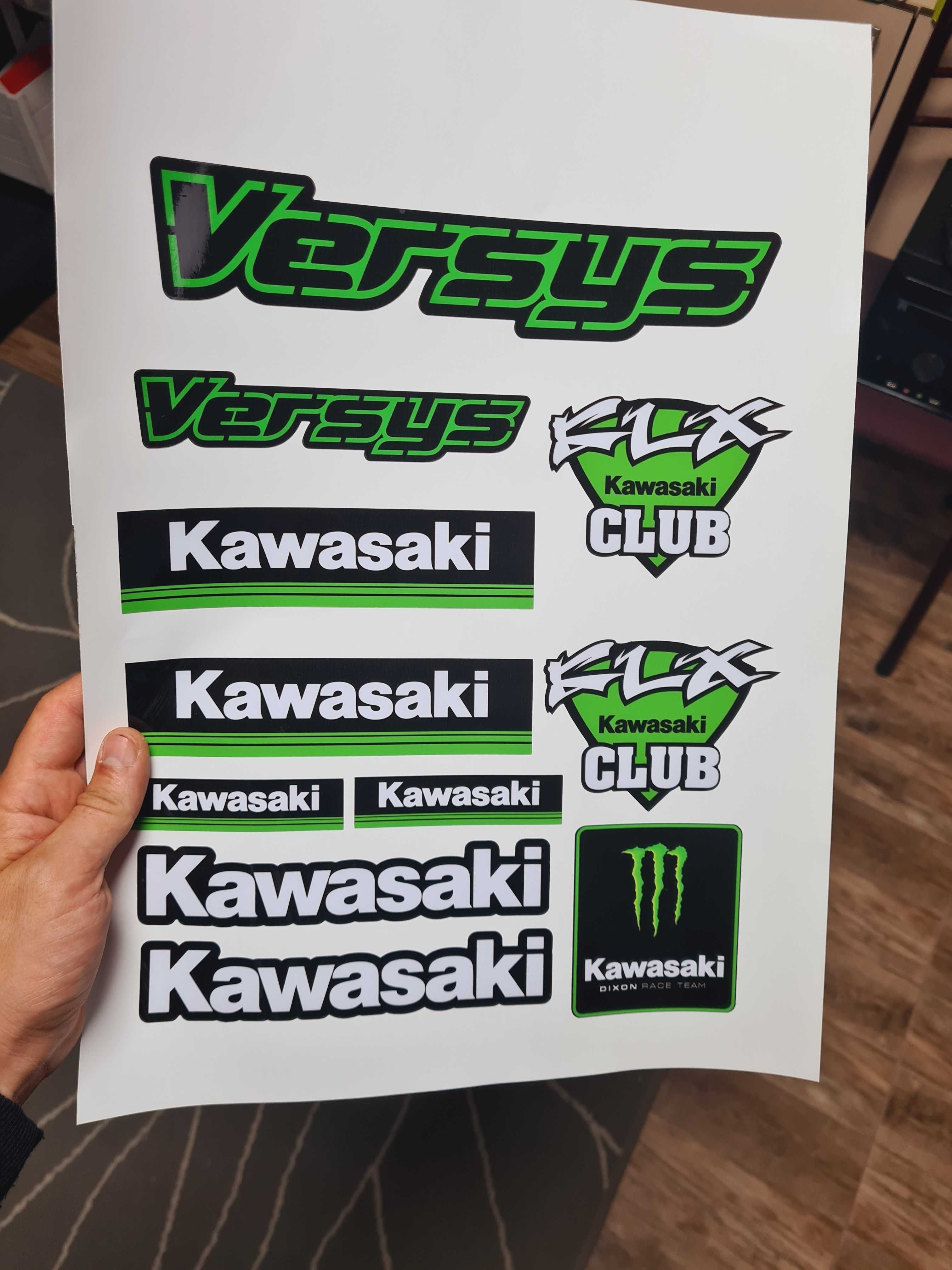 REDUCERE Stickere Kawasaki A3 sticker moto versys ninja yamaha