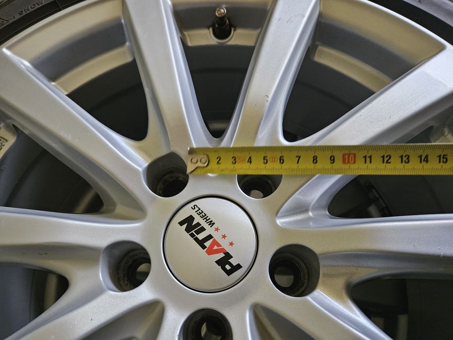 Vând sau schimb  jante  Platin 17' echipate cu anvelope M+S!