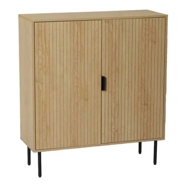 Декоративен шкаф - библиотека Mercado Trade, MDF, 3 рафта, Бежов