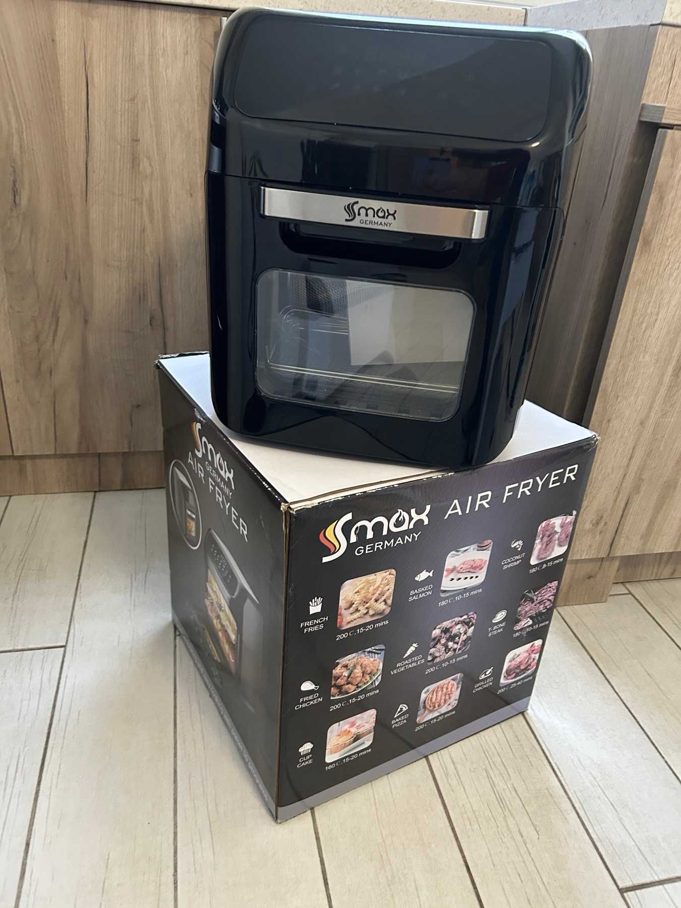 /Air Fryer/Фурна с горещ въздух S MAX GERMANY 12 литра 1800 W