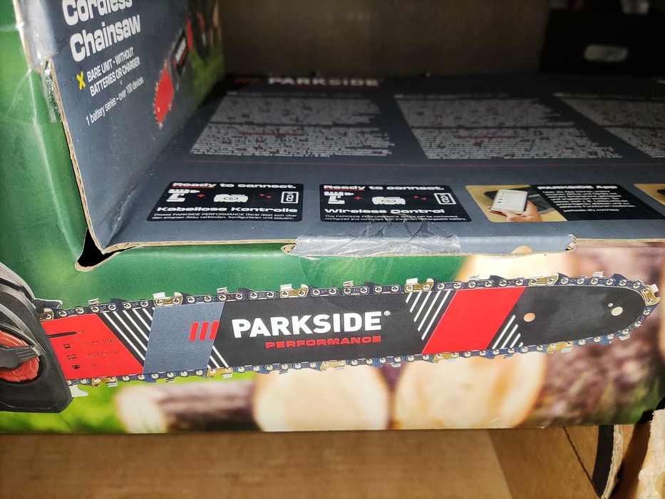 Drujba PARKSIDE 40V, model PPKSA 40-Li B2, sigilata