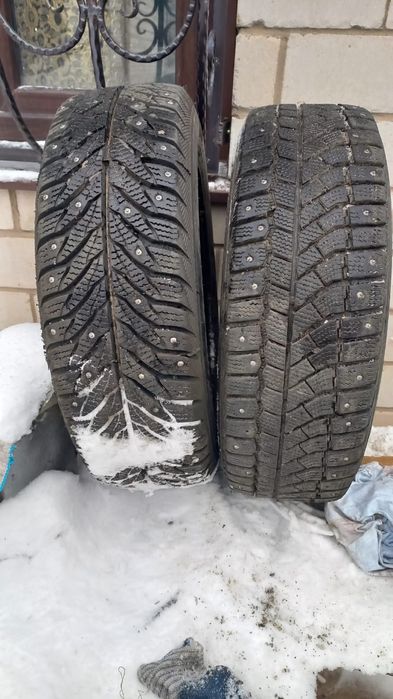 Шины 165/65/14 с дисками 4 штуки, шипы