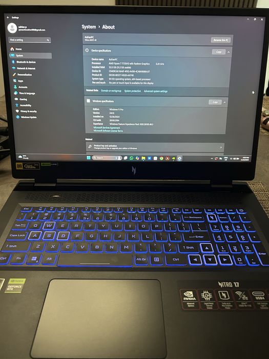 Acer Nitro 17 ultra gaming laptop