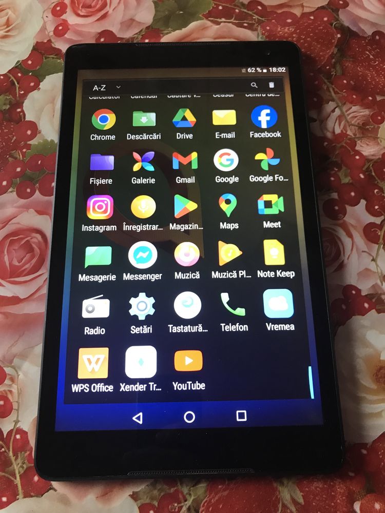 Vand tableta alcatel ecran mare de 10,1 cu loc de sim