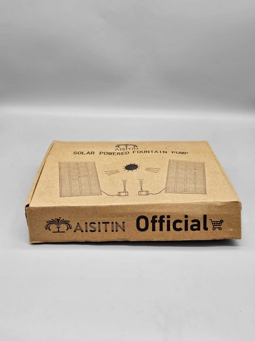 Соларни помпи за фонтан  AISITIN – комплект с дюзи и маркуч - 2бр!
