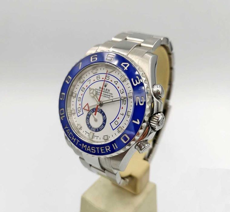rolex yacht-master 2 silver 44mm