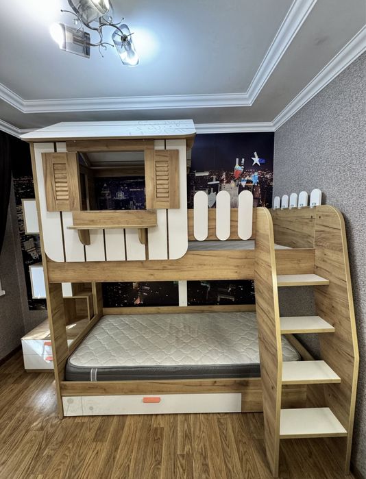 Детский гарнитур, спальный гарнитур, кровать, шкаф