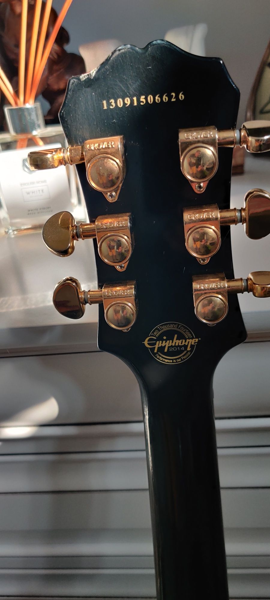 Epiphone Les Paul Custom Pro+case fab 2014