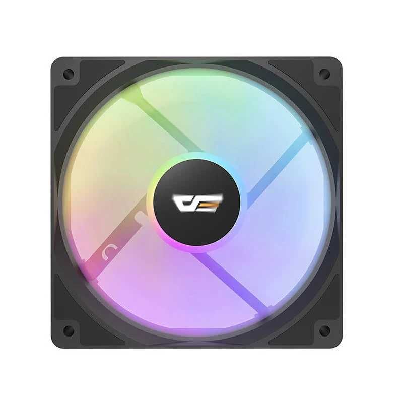 Компютърен вентилатор Darkflash CL12, LED, 120x120