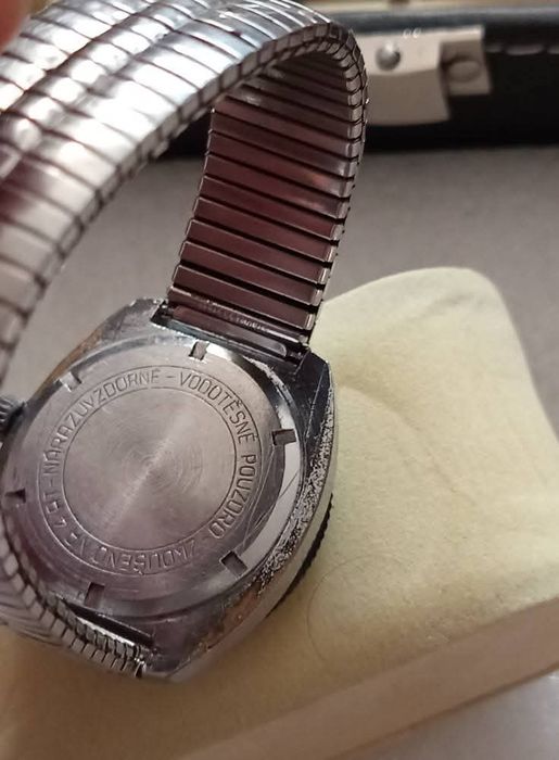 Ceas mecanic Prim Sport Cehoslovacia,17 rubine