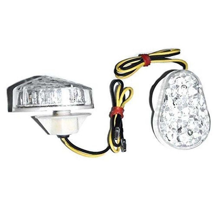 Semnalizari moto incorporate carena led CLEAR Honda YAMAHA Agricole