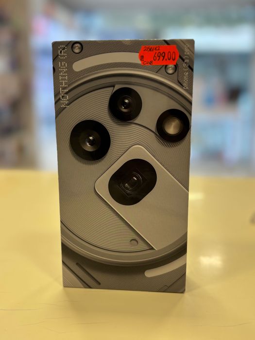 Nothing phone - (3a ) Pro 5G - 256/12GB, Черен, нов, 36м гаранция